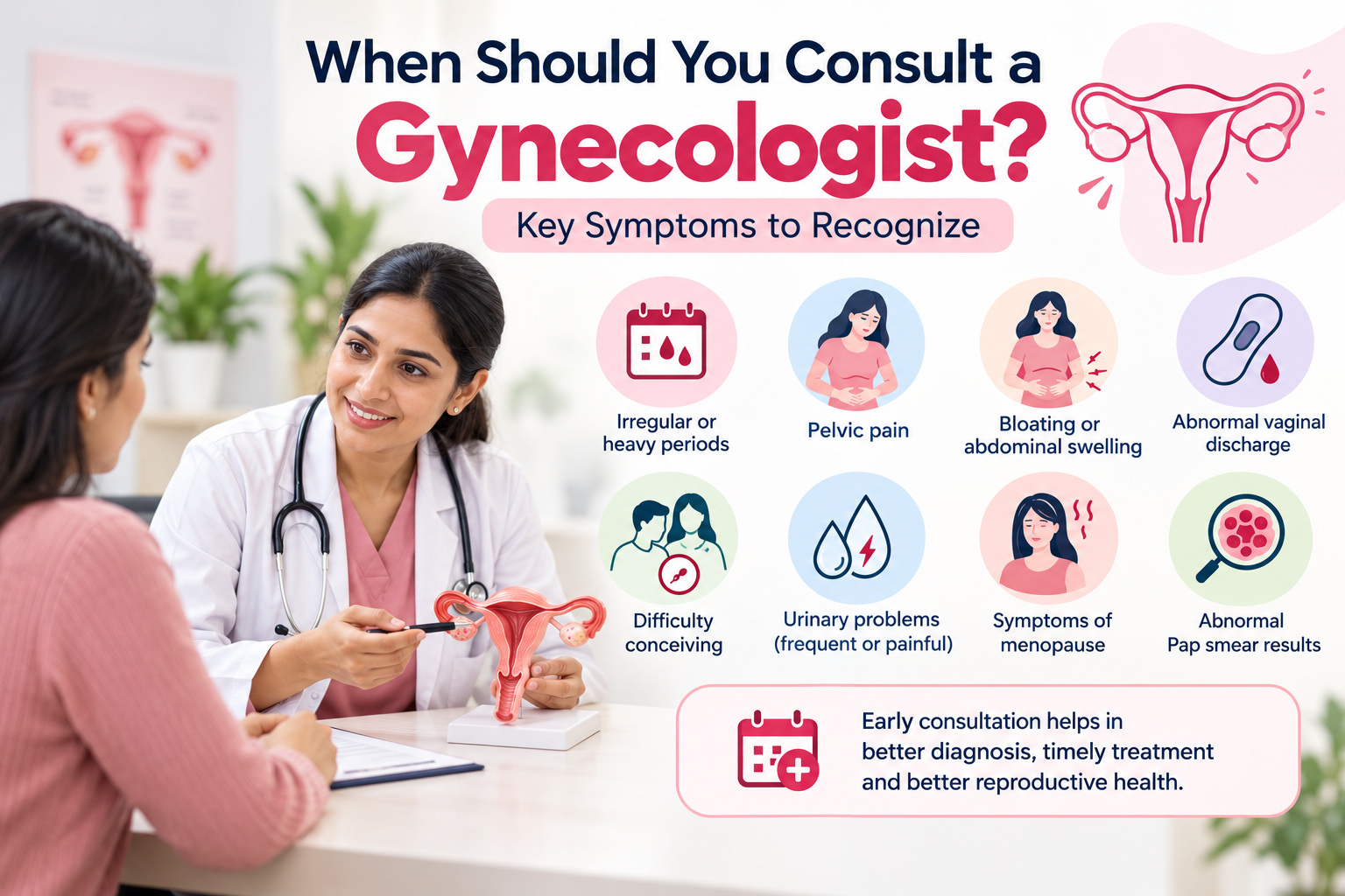 When Should You Consult a Gynecologist? Key Symptoms to Recognize
