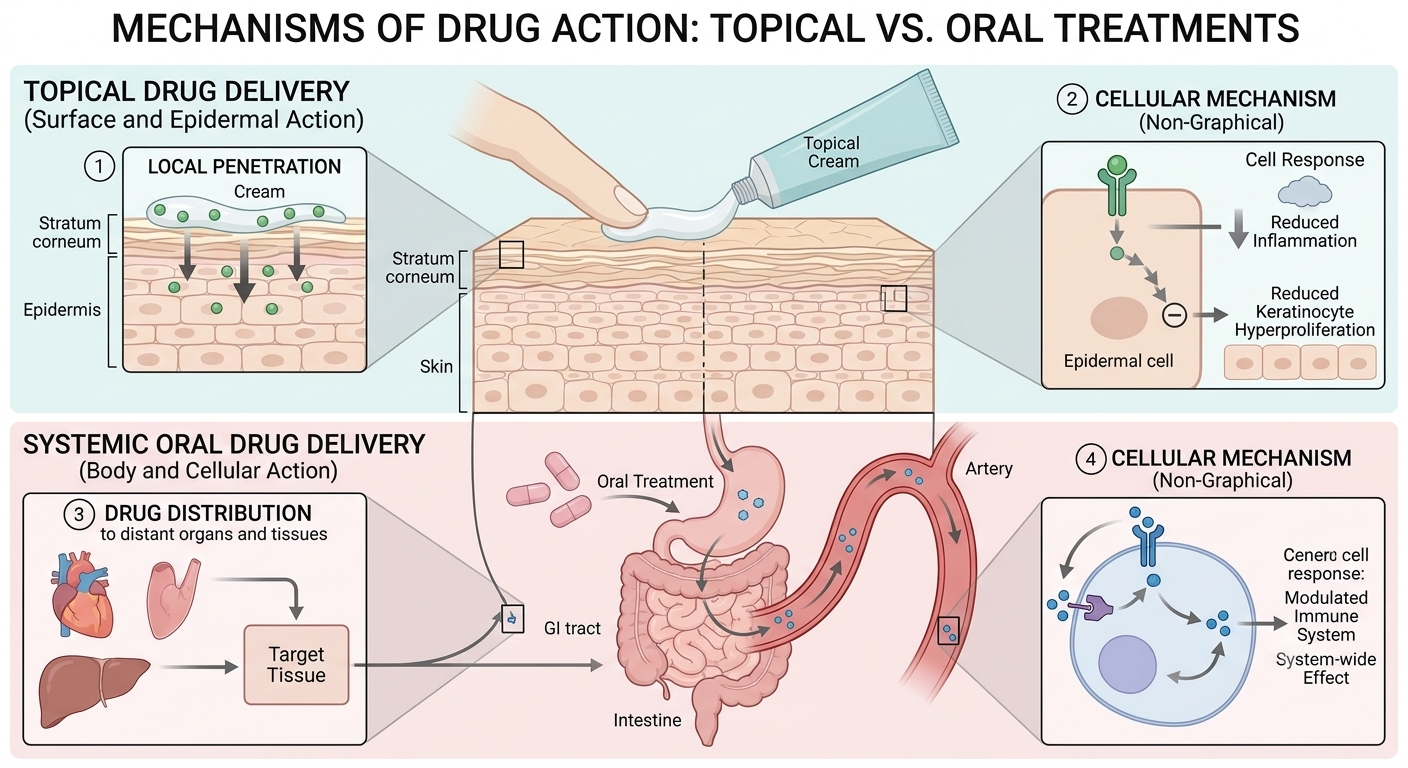Topical & Oral Treatments: Understanding Their Role in Dermatology